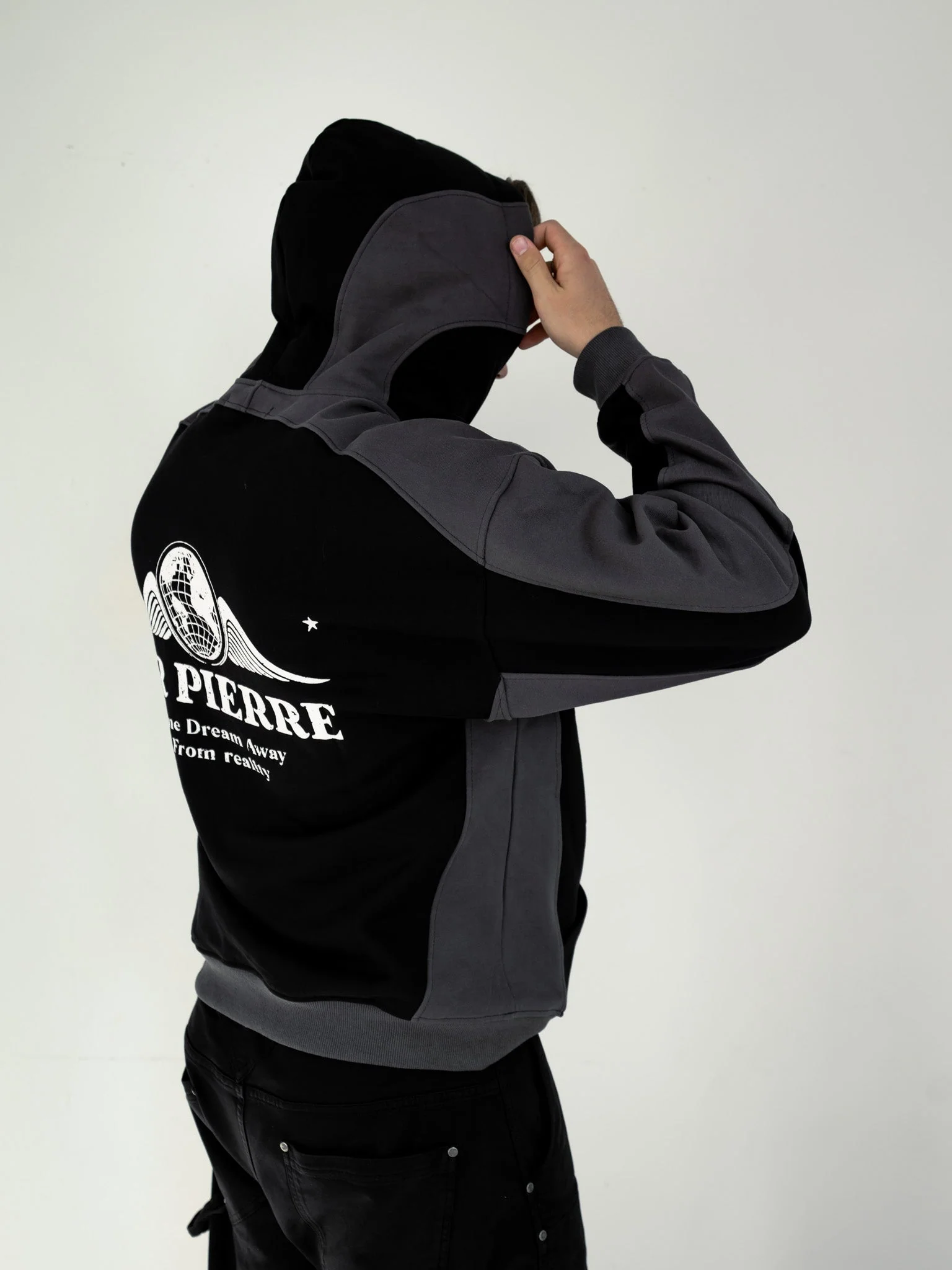 AIR PIERRE Hoodie (Black) - Image 2