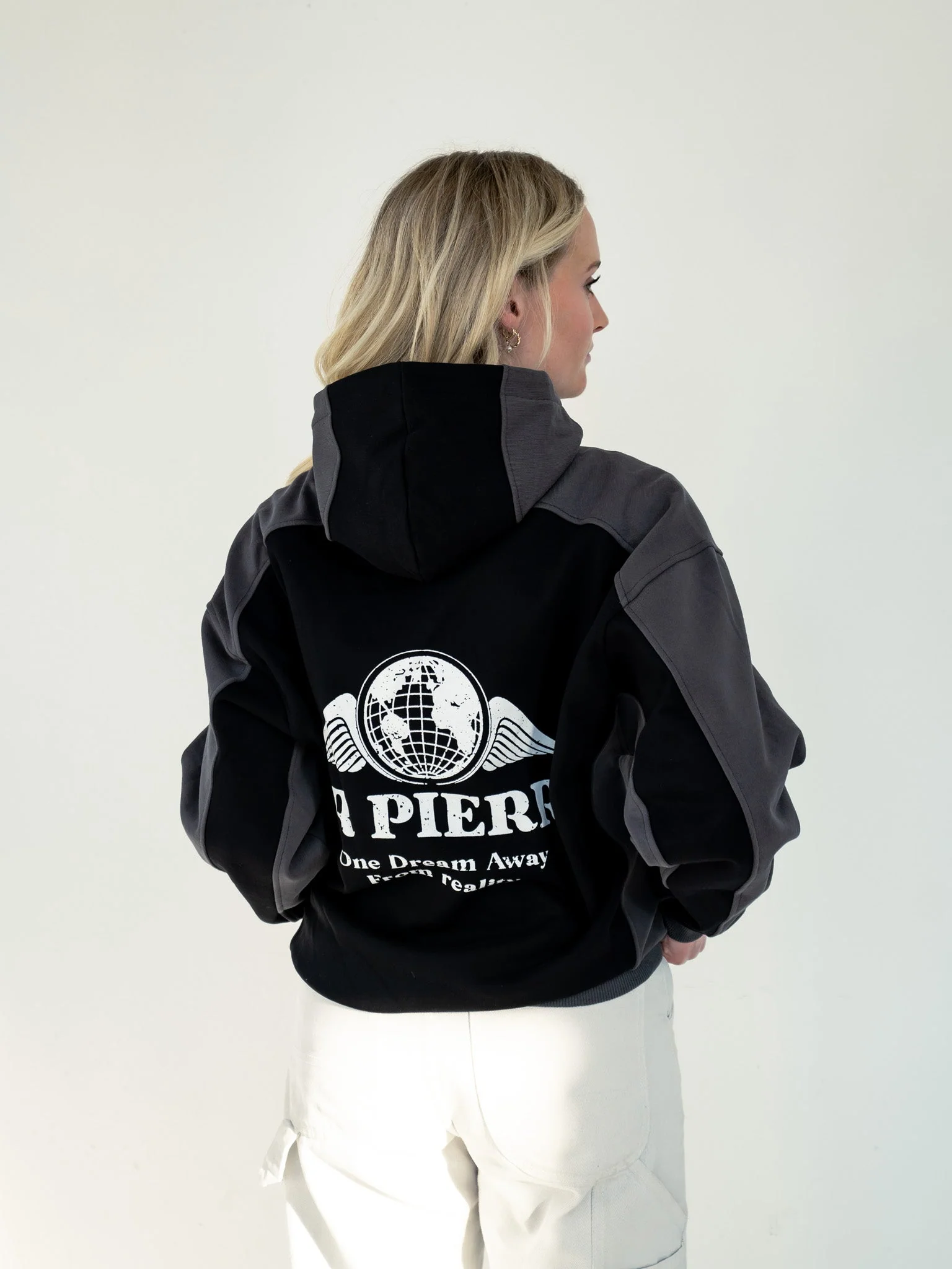 AIR PIERRE Hoodie (Black) - Image 6