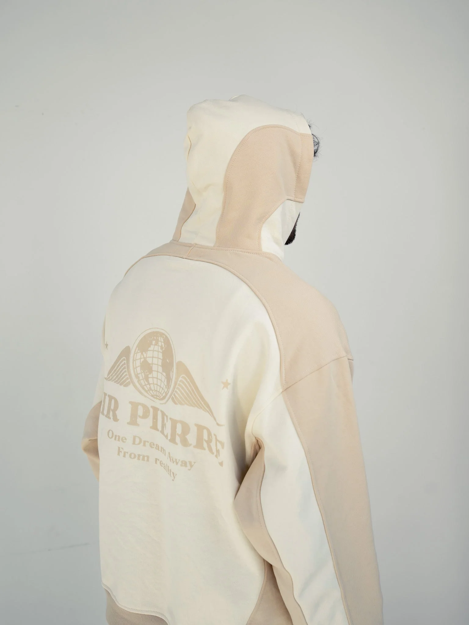 AIR PIERRE Hoodie (Creme) - Image 2