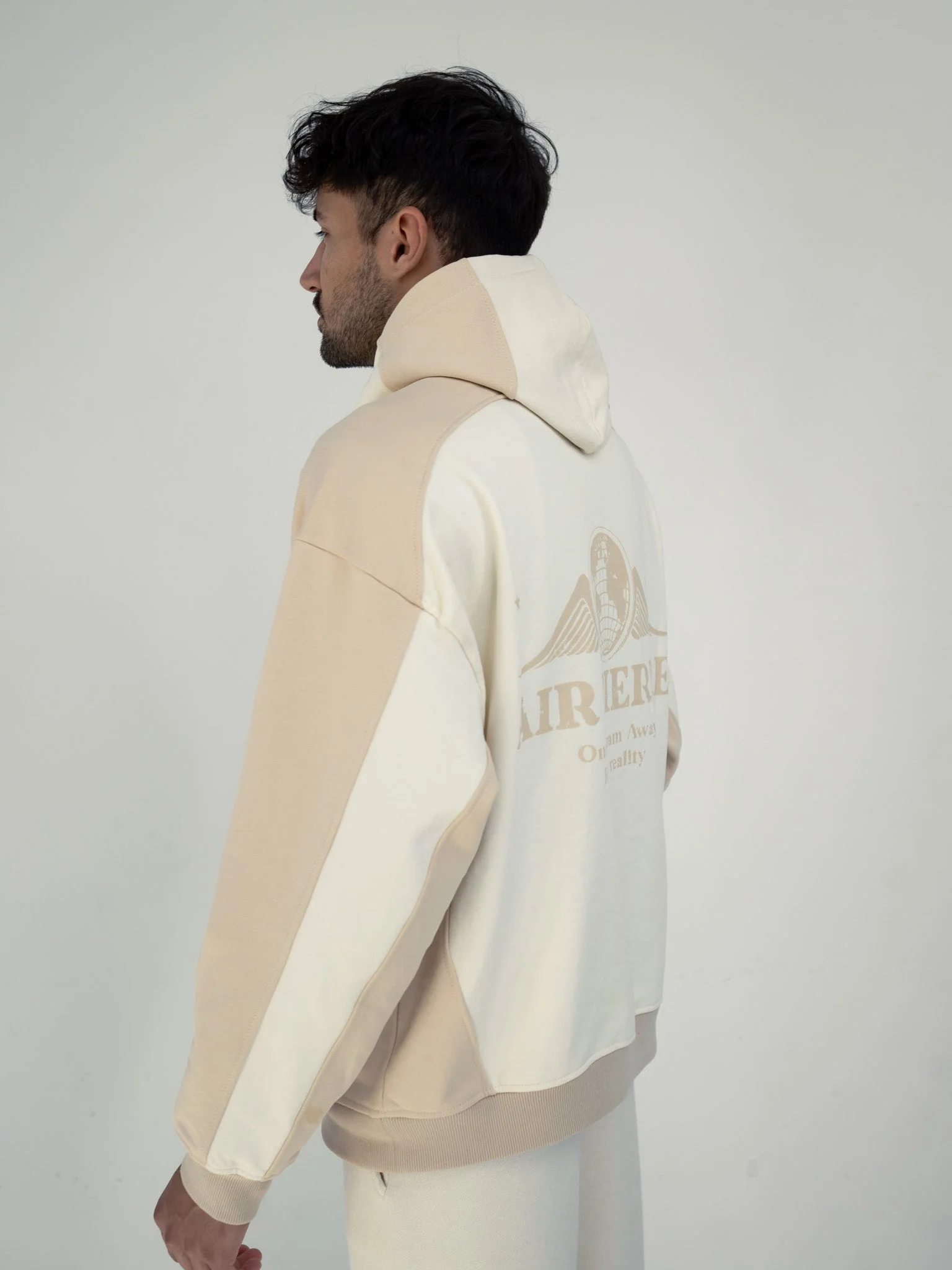 AIR PIERRE Hoodie (Creme) - Image 3