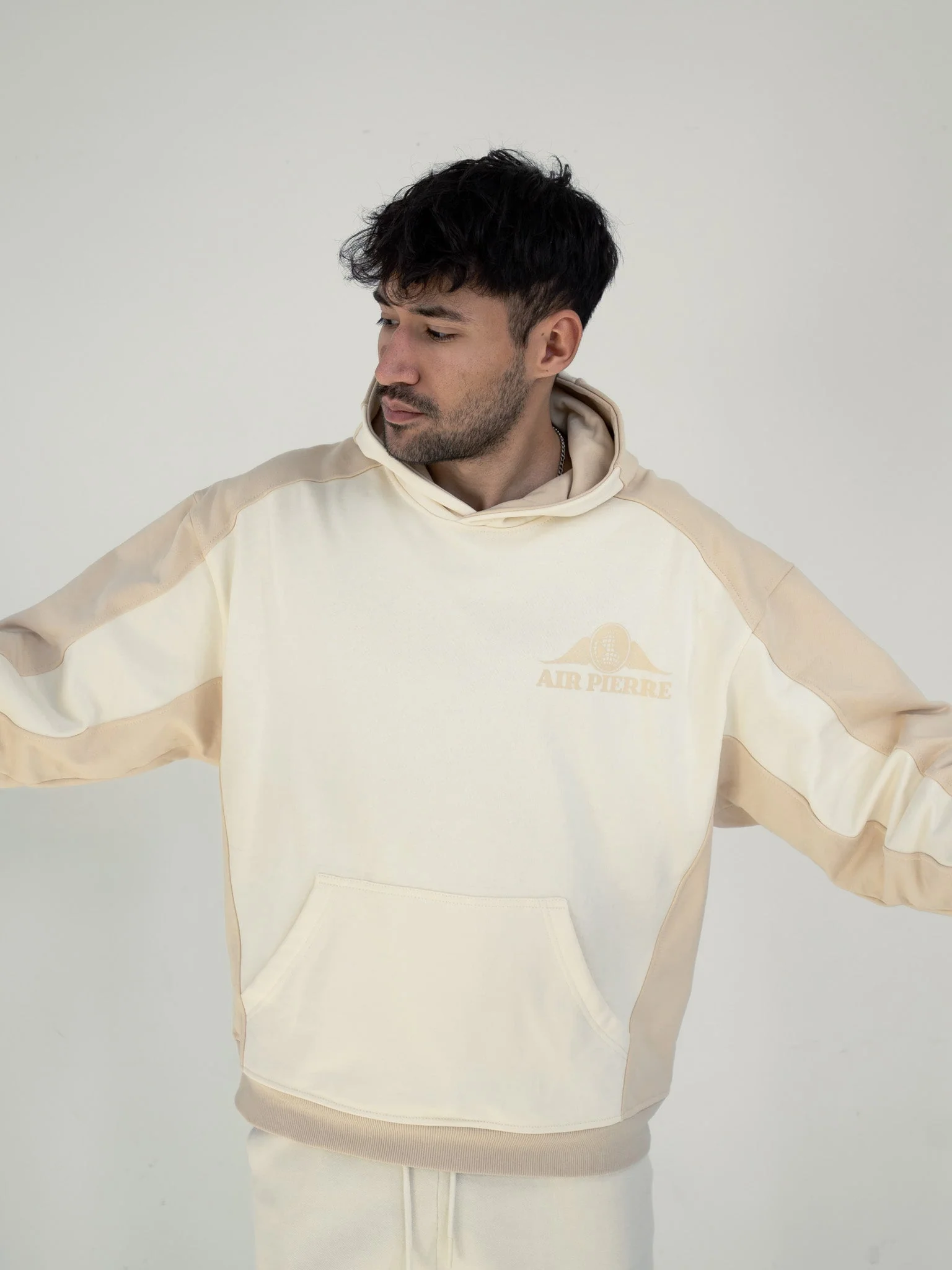 AIR PIERRE Hoodie (Creme) - Image 6