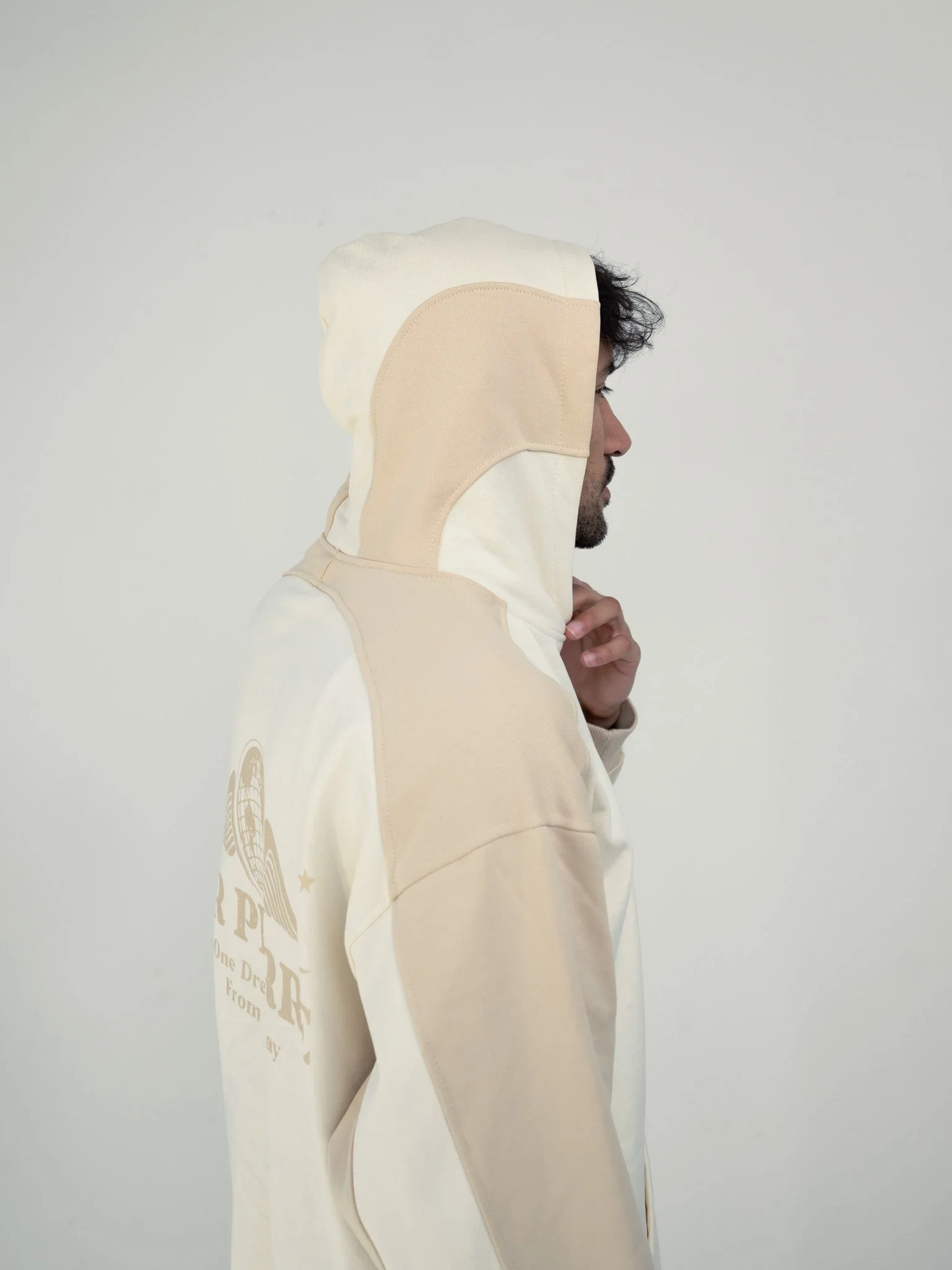 AIR PIERRE Hoodie (Creme) - Image 8